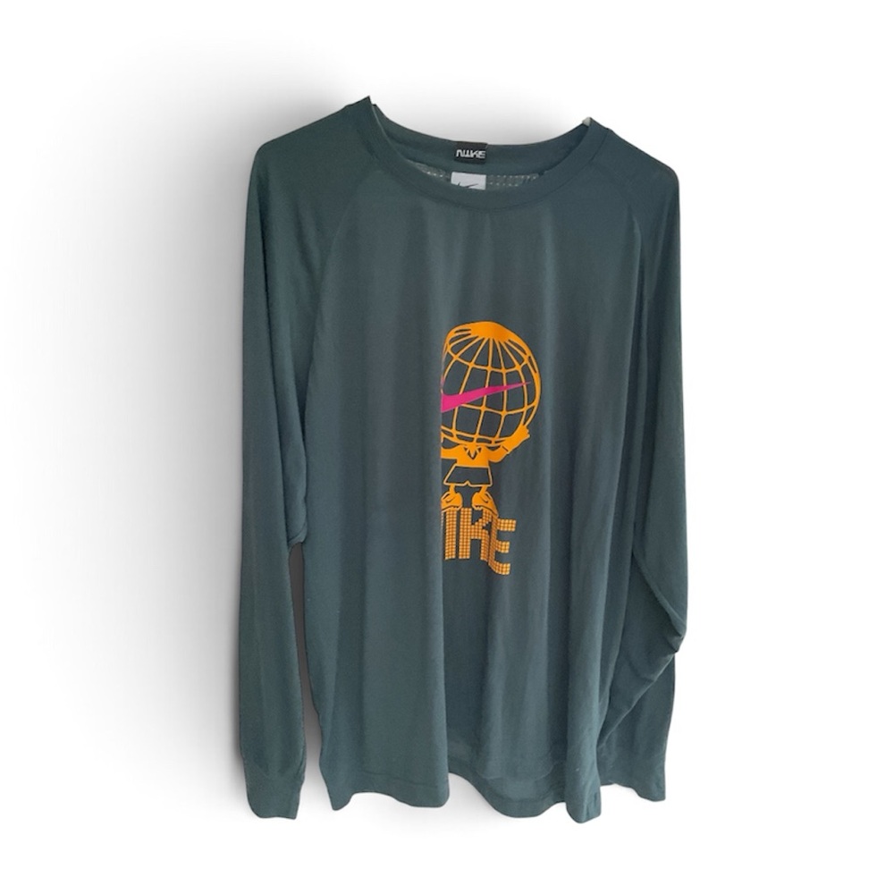 Nike Mens The Culture of Football Soccer Graphic Print Long Sleeve Shirt XXL